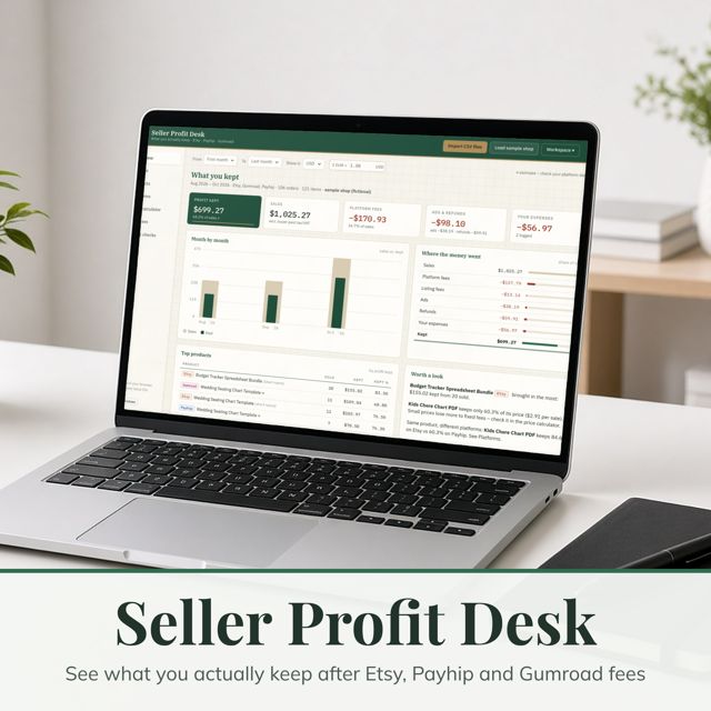 Seller Profit Desk