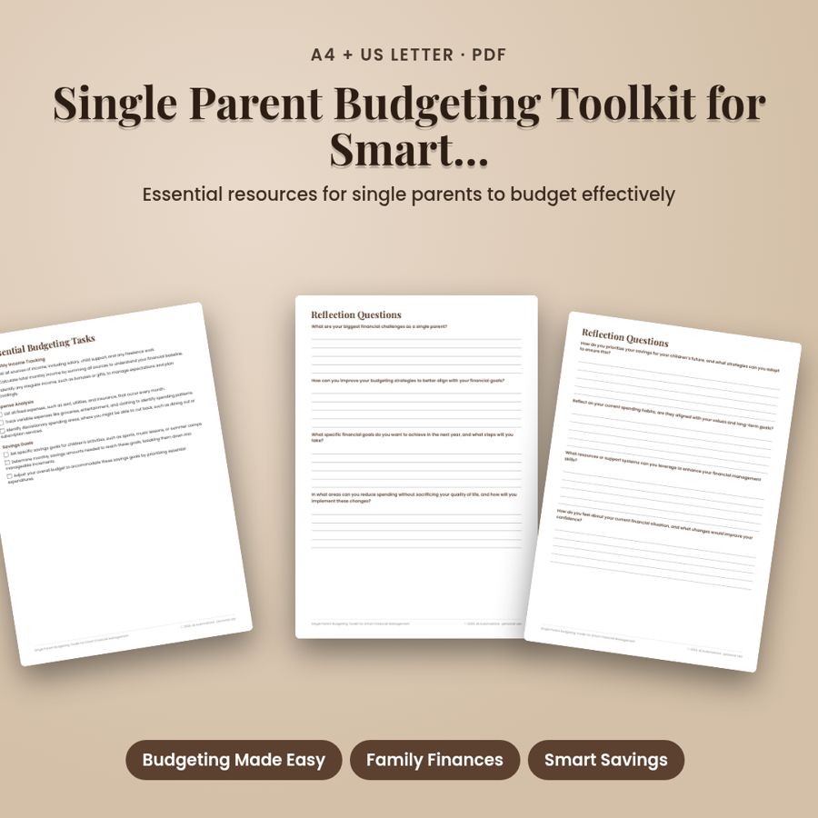 Single Parent Budgeting Toolkit for Smart Financial Management