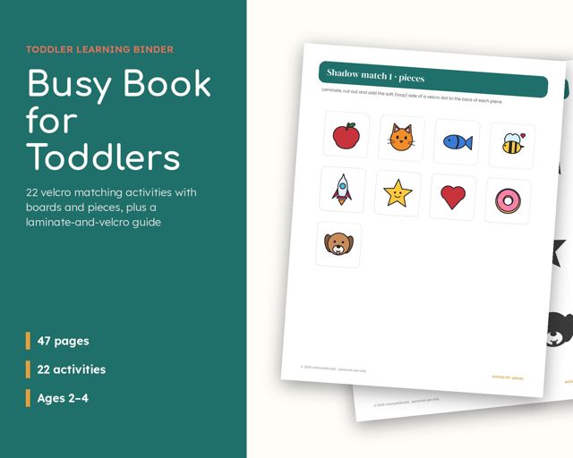 Busy Book for Toddlers