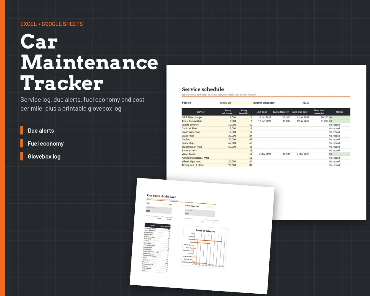 Car Maintenance Tracker – cover