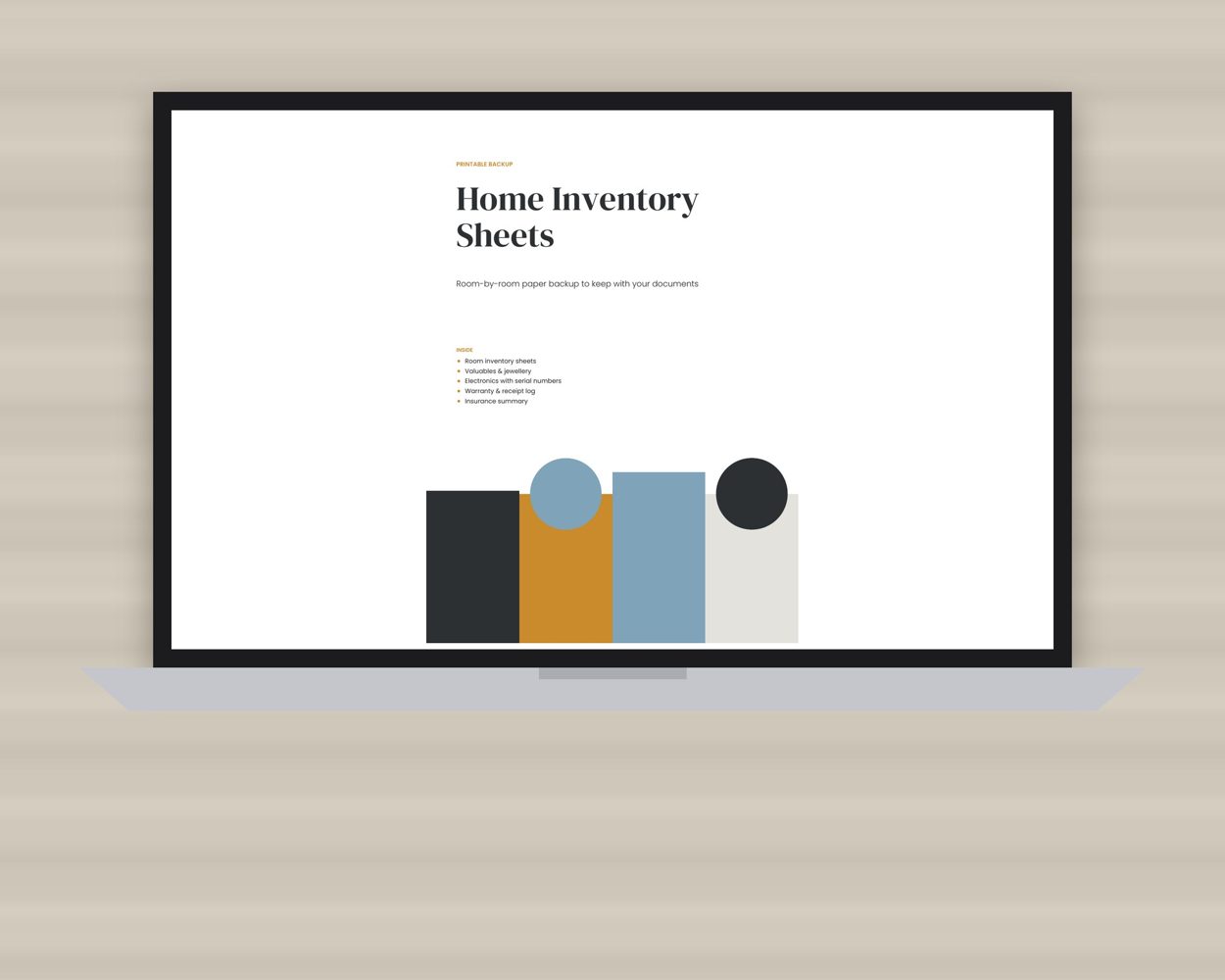 Home Inventory Spreadsheet – preview 4