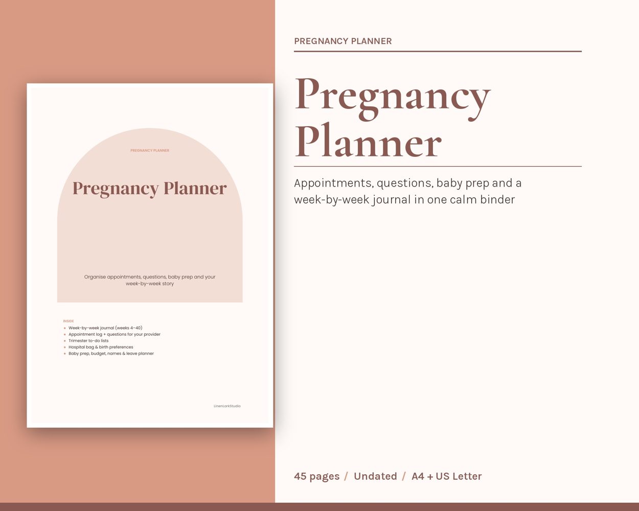 Pregnancy Planner – cover