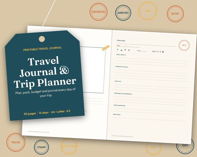 Travel Journal & Trip Planner