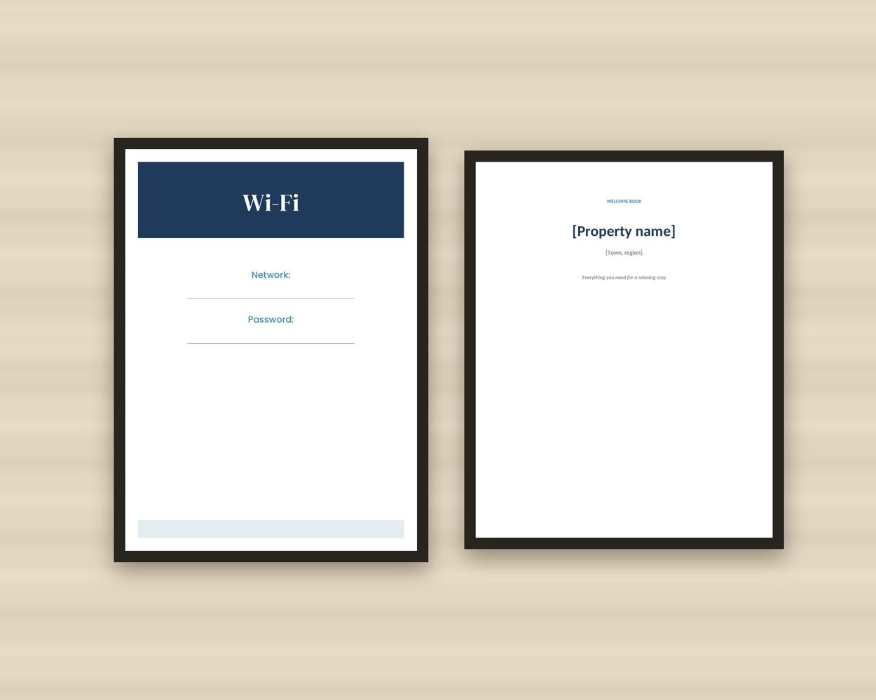 Vacation Rental Welcome Book – preview 4
