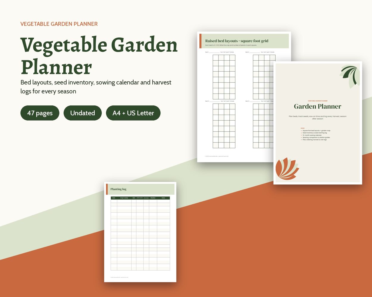 Vegetable Garden Planner – cover