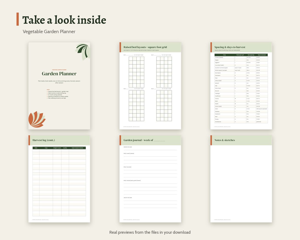 Vegetable Garden Planner – preview 2