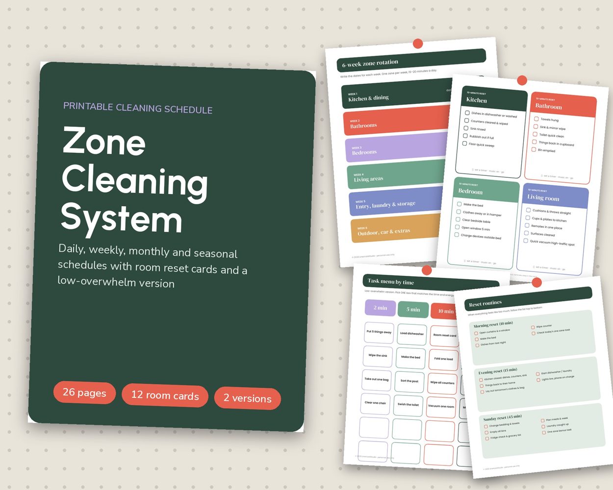 Zone Cleaning System – cover