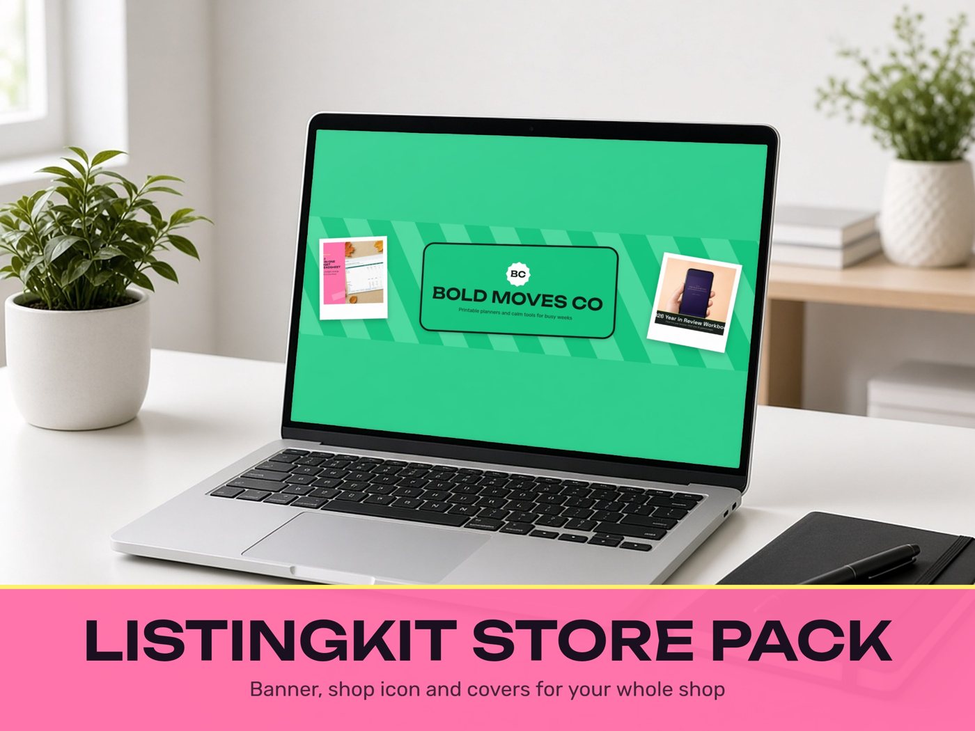 ListingKit Store Pack: shop banner and icon